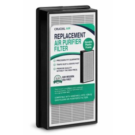 Replacement Air Filter Compatible with Honeywell HFD-120-Q, Holmes Part # 16216, HRC1, HAPF30, HAPF30D – HEPA Filter with Activated Carbon Filter (1 Pack)