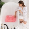 Bath Cushion, Inflatable Bath Tub Pillow, Ergonomic Anti-Slip Bathing Massage