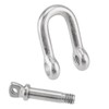 PUCSIQ Pack of 20 Shackles D Shape M4 Stainless Steel