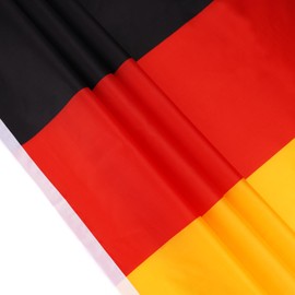 Wuliim 3x5 FT German Flag - Germany National Flags with Brass Grommets and Double Stitched | Polyester Printed Flag Vibrant Colors & Fade-Resistant