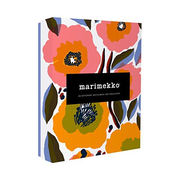 Marimekko Kukka Notecards: (Greeting Cards Featuring Scandinavian Design, Colorful Lifestyle Floral Stationery Collection) (Marimekko x Chronicle Books)