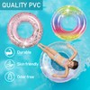 Pool Floats Kids 3 Pack, Inflatable Swim Rings for 2-5
