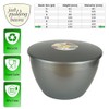 Just Pudding Basins 4 Pint Large Bowl with Lid for