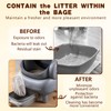 120 Count Cat Litter Box Liners for Neakasa and PetPivot