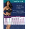 Vanity Fair Women's Beauty Back Smoothing Strapless Bra, 4-Way Stretch