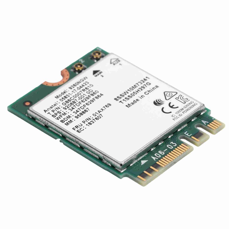 Wireless Wifi Card Antenna Bluetooth 5.0 Dual Band Supplies 9260NGW
