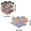 2 Sets 3D Fun Large Size House Sticker Scenes with