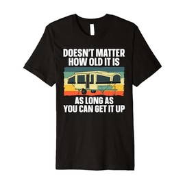 Best Pop Up Camper Art for Men Women Pop Up Trailer Camping Premium T-Shirt
