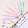Temiary 18 Pcs Retractable Erasable Gel Ink Pens, 8 Pens