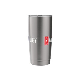 Radiology X-Ray Markers T-Shirt, Right Left Lead Marker Stainless Steel Insulated Tumbler