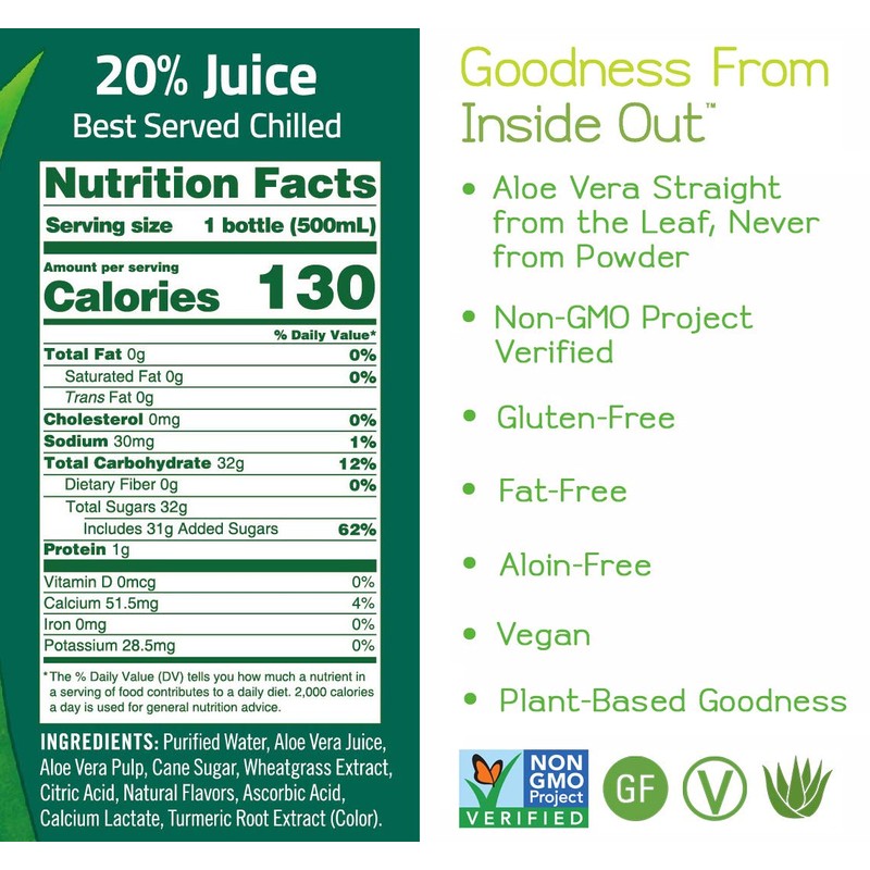 ALO Aloe Vera Juice Drink | AWAKEN - Aloe Vera