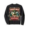 Alaskan Malamute My Christmas Spirit Dog Santa Claus Elf Sweatshirt