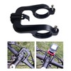 QUEENYARD Bicycles Headlamp Handlebars Central Mount Bikes Light Holder Cycling