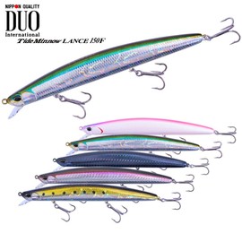 DUO(デュオ) Lure Tide Minnow LANCE(ランス) 【Limited to Hokkaido】150F Midnight Black