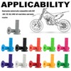 PowerMotor Motorcycle Grips Universal Anti-Slip Rubber Bike Handlebar Grips Replacement