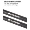 Tarp Poles Heavy Duty Adjustable, AVOFOREST Aviation Aluminum 8.7FT Tent