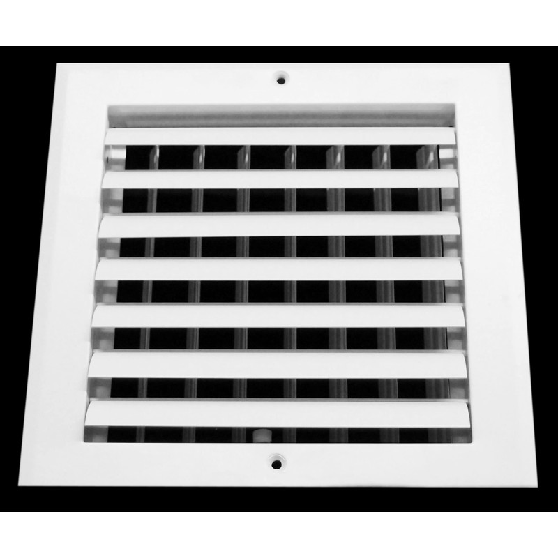HVAC Premium 6"w X 6"h 1-Way Air Vent Adjustable Aluminum