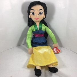 Ty 2020 TY 18" Beanie Buddy MULAN (Disney's Princess Mulan) Stuffed Plush Toy MWMTs