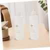 Ciieeo 3sets Aesthetic Water Bottles Holy Water Containers Plastic Refillable