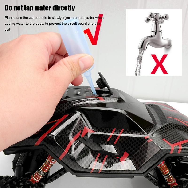 2.4G Remote Control Off Road Vehicle Spray Climbing Shock Absorption