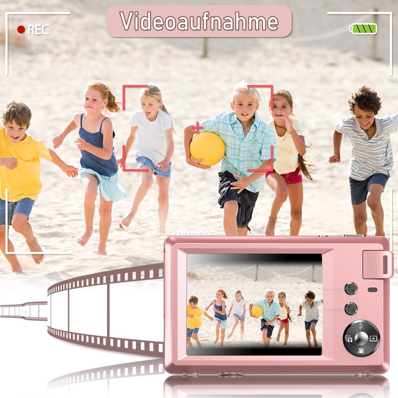 Digital Camera, 4K HD 1080P 48MP Photo Camera Compact Camera,