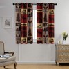 INSFBRB Rustic Cabin Curtains for Bedroom - Vintage Farmhouse Hunting