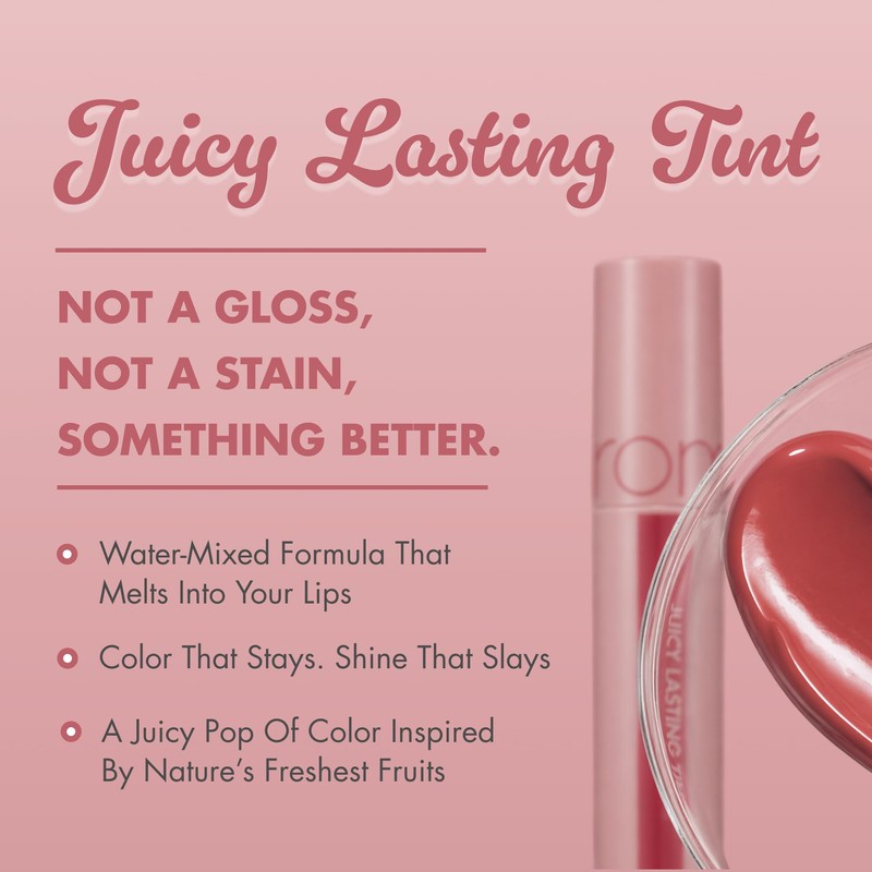 Rom&nd Juicy Lasting Tint, Peeling Angdoo