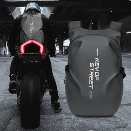 Motorcycle Backpacks for Men Women Waterproof Helmet Backpack, Motorcycle Accessories, Laptop Bags, Travel Backpacks, Student School Bags