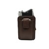 Leather Gun Belt Pack Holster Pouch (Brown JTC-531107L)