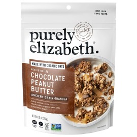 Purely Elizabeth Grnla Nt Btr Choc Ssalt - 10 oz (Pack of 6)