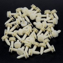 Rexka 50pcs Door Trim Panel Retainer Clips Fastener Rivet 10153057 for GM Chevy GMC Oldsmobile Pontiac Buick Trucks Pickups SUVS