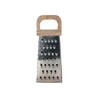 Creative Co-Op Steel Grater with Mango Wood Cheese Board