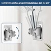 SIMGOTT Shower head holder without drilling, SUS stainless steel and