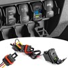 Wsays Dual USB Tpye C Rocker Plug & Play Switch
