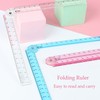 3 Pcs Folding Ruler, Ruler 30cm Folding, Folding Ruler 30cm,