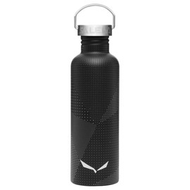 Salewa Aurino Stainless Steel 1.5 L Bottle, Black Out/Dots, Plain
