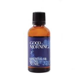 Mystix London | Good Morning Pure & Natural Essential Oil Blend 50ml - for Diffusers, Aromatherapy & Massage Blends | Perfect as a Gift | Vegan, GMO Free