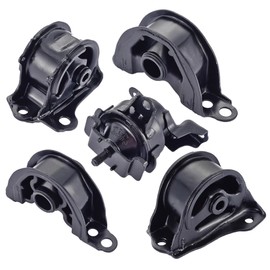 ENA Engine Motor Transmission Mount Set of 5 Compatible with Honda 1996 1997 1998 1999 2000 Civic 1.6L Front Rear Replacement for A6520 A6502 A6556 A6506 A6526