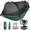 Miztli Camping Hammock -Portable Hammock w/Spacious Net & Tree Straps
