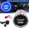 CHUSYYRAY 12V Car Engine Start LED Keyless Entry Push Button