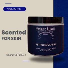 Black Canyon Home and Body Payden's Cobalt Vanilla Sweet Suede For Men Scented Petroleum Jelly For Skin, 16 Oz