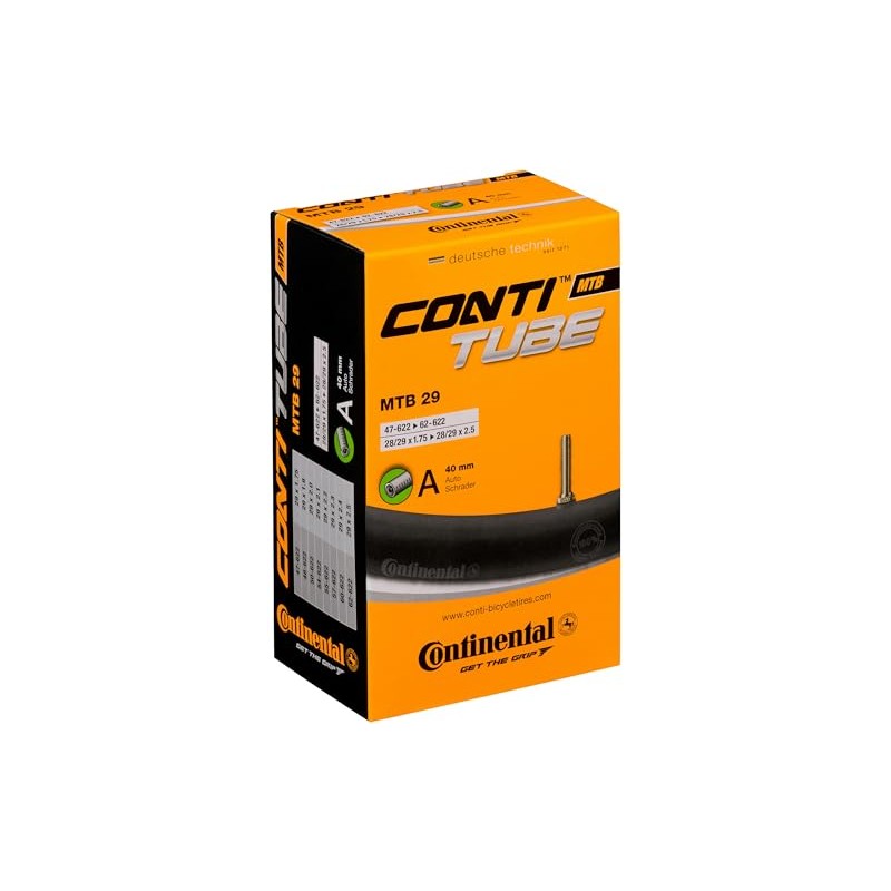 Continental Men's MTB Tubes Bike Parts, Other, [47-622->62-622]