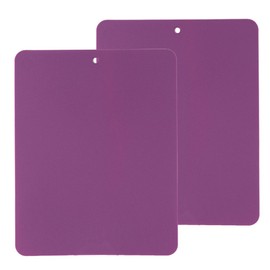 Linden Sweden Flexible Cutting Board 2-Pack - Lays Flat for Secure Work Surface - Extra-Thick for Durability - BPA-Free and Food-Safe (Purple)