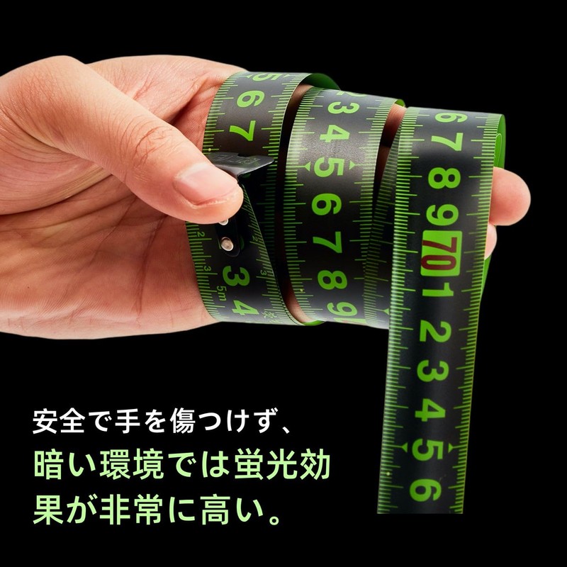 Measuring Measuring Tape, Steel Tape Measure, 16.4 ft (5 m),