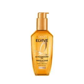 L'Oreal Paris L'Oral Paris Elvive Extraordinary Oil Miracle Hair Serum, Intense Nourishment, Up to 6x more Shine, up to 230 heat protection, suitable for all hair types, 100ml
