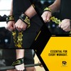 BAY GEAR CO. Wrist Straps for Weightlifting - 1 Pair