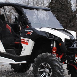 DW Parts  Strong Polycarbonate CAN-AM MAVERICK 800/1000 Front Windshield Fit 2013-2018