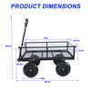 Wagon with Removable Sides Can be Used in Farms, Warehouses