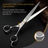 Fenice Totem Dog Grooming Scissors: 7.0" Pet Shears Made Of