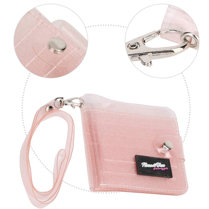 Passport Holder Neck Pouch Travel Neck Wallet with Neck Strap
